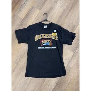 2001 Eastern Conference Nba Finals Philadelphia 76Ers T Shirt Iverson